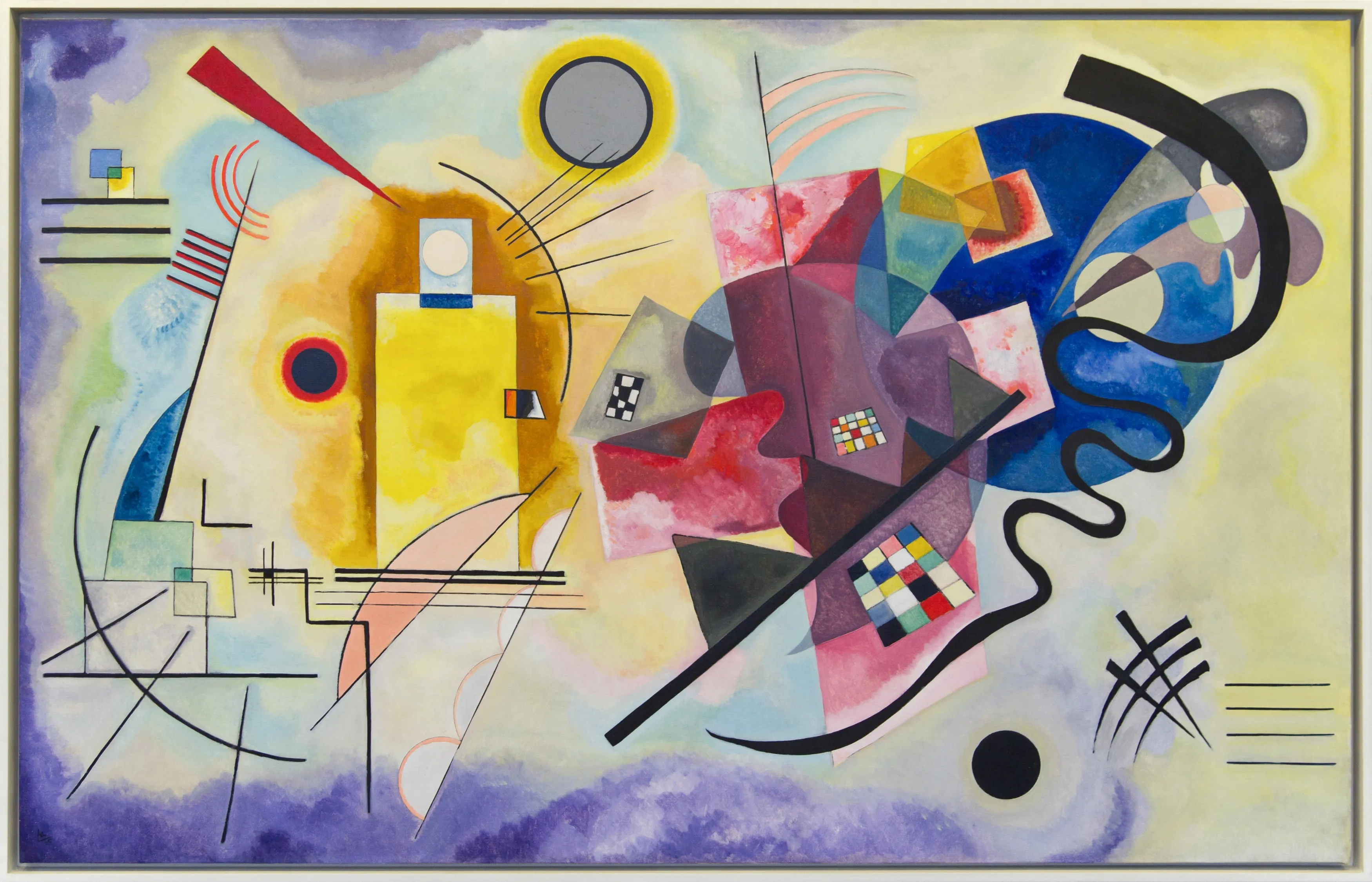 Kandinsky - Jaune Rouge Bleu image-from-rawpixel-id-7666452-jpeg