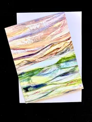 Opal Sky Greeting Card