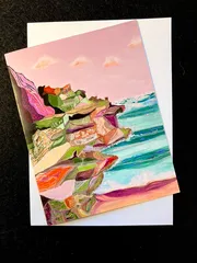 'Discovery Beach' Greeting Card