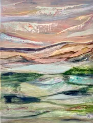 Image C 'Approaching the Sand Dunes 31cm x  41cm 